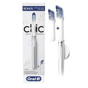 Oral-B Clic Manual Toothbrush for $9