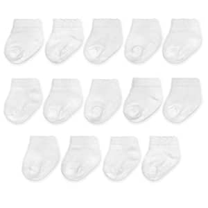 Fruit of the Loom Baby 14-Pack Grow & Fit Flex Zones Cotton Stretch Low Cut Socks - Unisex, Girls, for $13 Fruit of the Loom Baby 14-Pack Grow & Fit Flex Zones Cotton Stretch Low Cut Socks - Unisex, Girls, for $13