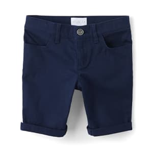 The Children's Place Girls' Solid Skimmer Shorts, Blue, 14 for $7