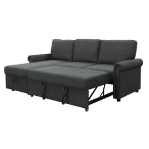 Abbyson Living Hamilton Reversible Storage Sectional Sofa w/ Pullout Bed for $699 for members Abbyson Living Hamilton Reversible Storage Sectional Sofa w/ Pullout Bed for $699 for members