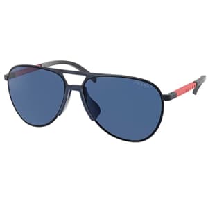 Sunglasses Prada Linea Rossa PS 51 XS 06S07L Matte Navy for $197