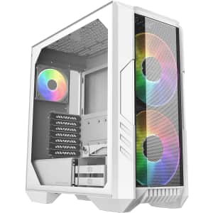 Cooler Master HAF 500 White High Airflow ATX Mid-Tower Case for $71