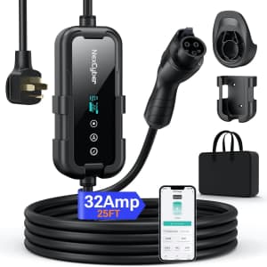NexCyber 32A WiFi EV Charger for $95