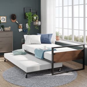 Zinus Suzanne Daybed w/ Trundle for $145