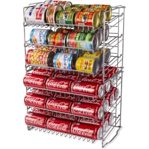 Atlantic Gravity-Fed Steel Compact Double Can Rack for $17
