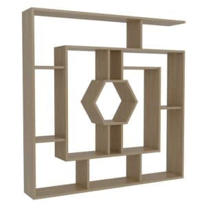 Decorotika Labirina 53" x 53" Geometric Bookcase for $124