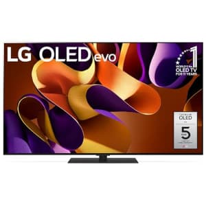 LG 55-Inch Class OLED evo G4 Series Smart TV 4K Processor Flat Screen with Magic Remote AI-Powered for $2,297