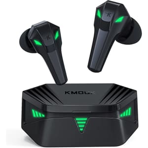 Kmouk Wireless Bluetooth Gaming Earbuds for $14 Kmouk Wireless Bluetooth Gaming Earbuds for $14