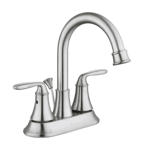 Glacier Bay Sadira 4" Centerset 2-Handle Bathroom Faucet for $24 Glacier Bay Sadira 4" Centerset 2-Handle Bathroom Faucet for $24