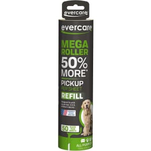 Evercare Pet Mega Extreme Stick 50-Sheet Surface Roller for $6