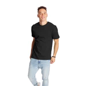Hanes Men's Beefy-T Short-Sleeve T-Shirt for $6 Hanes Men's Beefy-T Short-Sleeve T-Shirt for $6