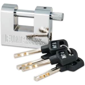 FJM Security Products Security Padlock for $18 FJM Security Products Security Padlock for $18