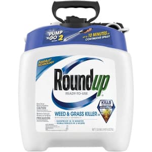 RoundUp Weed and Grass Killer III Ready-to-Use Pump 'N Go Sprayer for $15