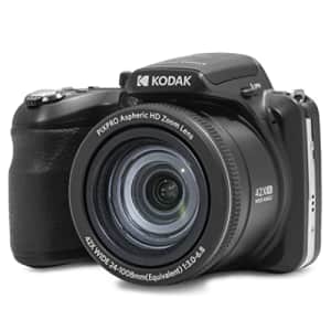 KODAK PIXPRO Astro Zoom AZ425-BK 20MP Digital Camera with 42X Optical Zoom 24mm Wide Angle 1080P for $196 KODAK PIXPRO Astro Zoom AZ425-BK 20MP Digital Camera with 42X Optical Zoom 24mm Wide Angle 1080P for $196