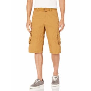 Southpole Men's Shorts, Wheat, 36 for $17