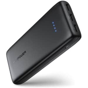 RAVPower 22,000mAh Portable Power Bank for $20