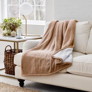 Eddie Bauer Smart Heated Electric Throw Blanket for $17