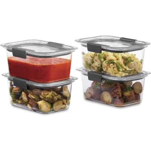 Rubbermaid 4.7 Cup Food Storage Container 4-Pack for $43
