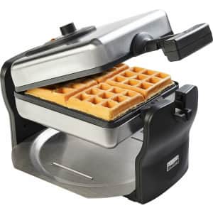 Bella Pro Series Stainless Steel 4-Slice Rotating Waffle Maker for $18