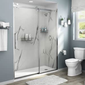 American Standard Passage 4-Piece Glue-Up Alcove Shower Wall for $479 American Standard Passage 4-Piece Glue-Up Alcove Shower Wall for $479