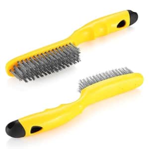 Stainless Steel Wire Brush 2-Pack for $5