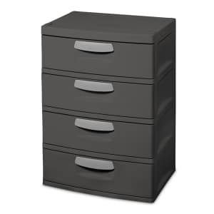 Sterilite 4-Drawer Garage and Utility Storage Unit for $50 Sterilite 4-Drawer Garage and Utility Storage Unit for $50