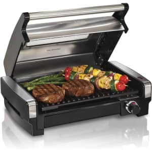 Hamilton Beach Electric Indoor Searing Grill for $60