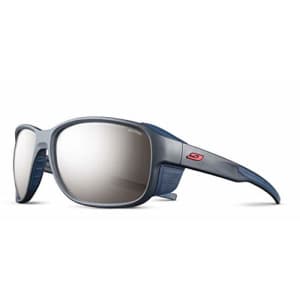 Julbo Montebianco 2 Mountain Sunglasses, Dark Blue Frame - Brown Lens w/Silver Mirror for $100
