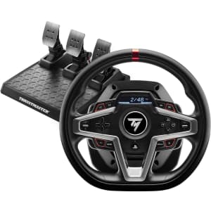 Thrustmaster T248 Racing Wheel & Magnetic Pedals for PS5, PS4, & PC for $340 Thrustmaster T248 Racing Wheel & Magnetic Pedals for PS5, PS4, & PC for $340