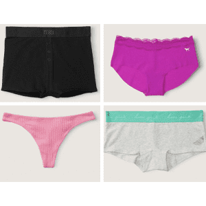 Victoria's Secret PINK Panties: 10 for $38