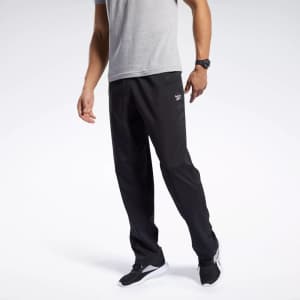 Reebok Men's Training Essentials Woven Unlined Pants for $20