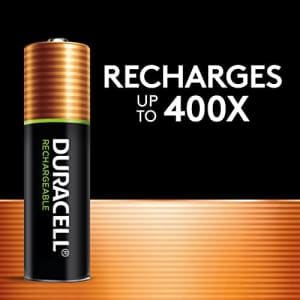Duracell Rechargeable AAA Batteries, 6 Count Pack, Triple A Battery for Long-lasting Power, for $20
