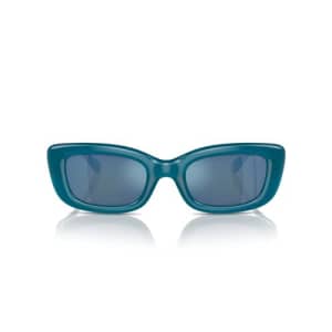 COACH Women's Hc8390u Pillow Tabby Rectangular Sunglasses, Milky Ocean Blue/Blue Mirrored, 51 mm for $128 COACH Women's Hc8390u Pillow Tabby Rectangular Sunglasses, Milky Ocean Blue/Blue Mirrored, 51 mm for $128