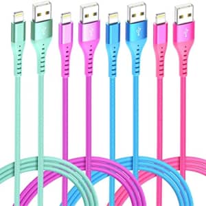 Xnewcable MFi Certified 6-Foot Lightning Cable 4-Pack for $7