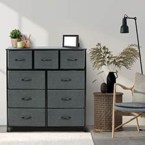 Sorbus Dresser with 9 Drawers - Furniture Storage Chest Tower Unit for Bedroom, Hallway, Closet, for $92
