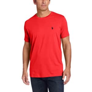 U.S. Polo Assn. Men's Crew Neck Small Pony T-Shirt, Bachelor Blue, L for $15 U.S. Polo Assn. Men's Crew Neck Small Pony T-Shirt, Bachelor Blue, L for $15