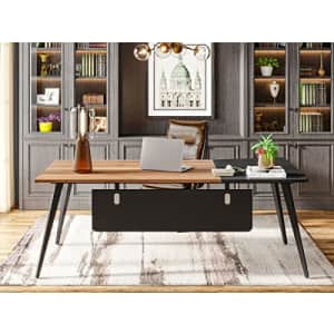 Tribesigns Large Computer Desk 70 Inch Executive Office Desk, Modern Simple Home Office Desk for $110