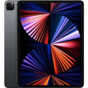 Apple iPad Pro 12.9" 256GB WiFi + Cellular Tablet (2021) for $900