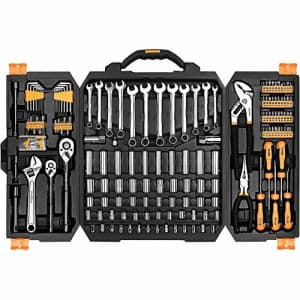 DEKOPRO 192 Piece Mechanics Tool Set Socket Wrench Set,Auto Repair Hand Tool Kit Wrench Tool Box for $100 DEKOPRO 192 Piece Mechanics Tool Set Socket Wrench Set,Auto Repair Hand Tool Kit Wrench Tool Box for $100