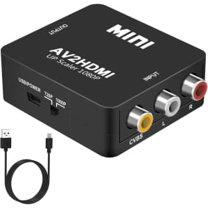 DigitConvert RCA to HDMI Adapter for $6