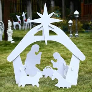 Outdoor Nativity Scene for $145