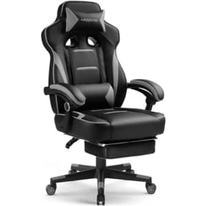 Gtplayer Gaming Chair w/ Footrest for $96