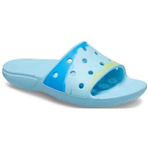 Crocs Men's Classic Ombre Slide Sandals for $9