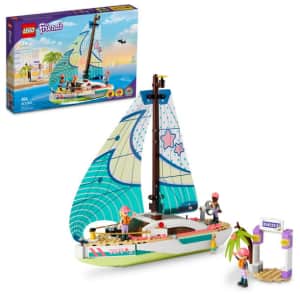 LEGO Friends Stephanie's Sailing Adventure Toy Boat Building Set for $25 LEGO Friends Stephanie's Sailing Adventure Toy Boat Building Set for $25