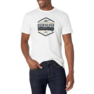 Quiksilver Men's Mix Master Short Sleeve Tee Shirt, White, XX-Large for $21 Quiksilver Men's Mix Master Short Sleeve Tee Shirt, White, XX-Large for $21