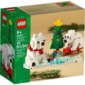 LEGO Wintertime Polar Bears Building Set for $10