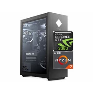 HP 2022 Newest OMEN 25L Gaming Desktop PC, GeForce RTX 3060 12GB, AMD 8-Core Ryzen 7 3700X(Up to for $1,499