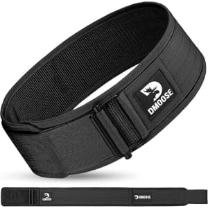 DMoose Auto Locking Weight Lifting Belt for $10