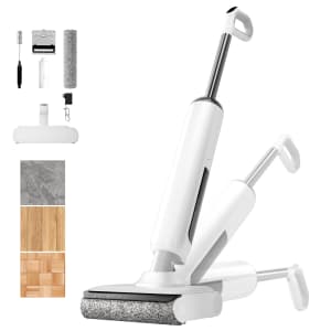 Brobig All-in-One 180° Lie-Flat Wet Dry Vacuum Cleaner & Mop for $174