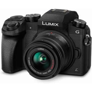 Panasonic Lumix G7 16MP Mirrorless Camera for $498